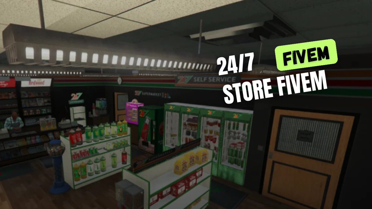 24/7 Store FiveM MLO